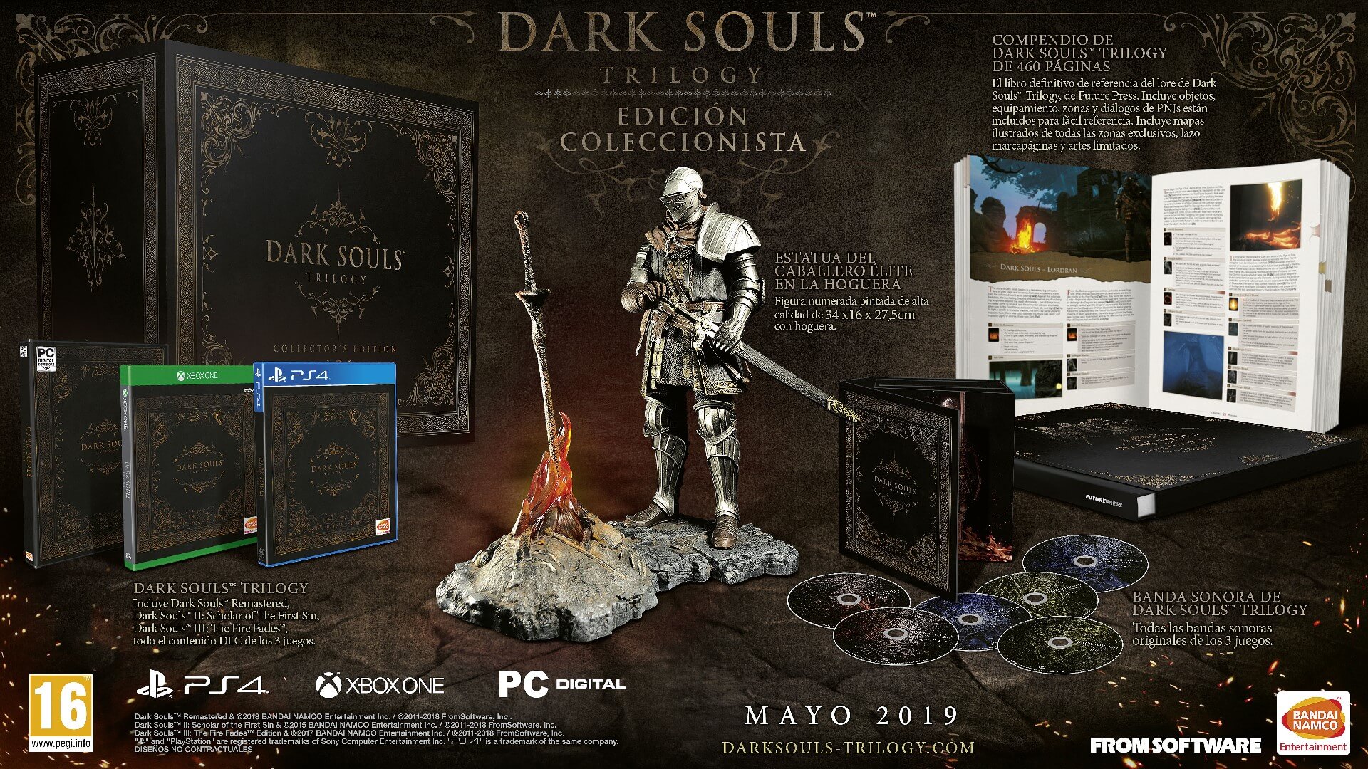 dark souls trilogy coleccionista