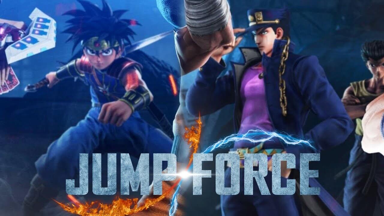 Fly y Jotaro en Jump Force