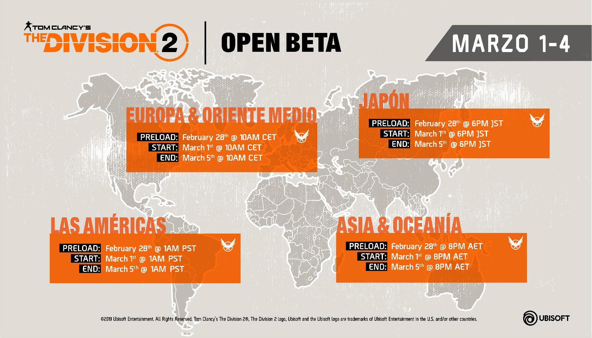 Beta Abierta The Division 2