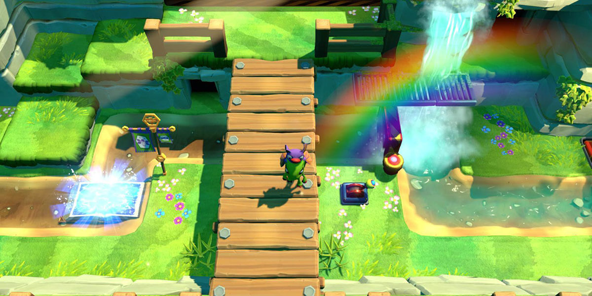 Yooka-laylee and the impossible lair juego de plataformas