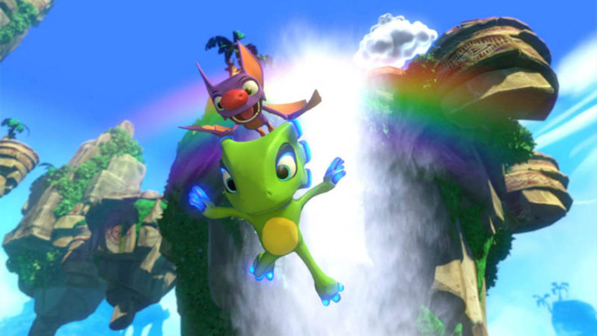 Yooka-laylee and the impossible lair plataformas 2d