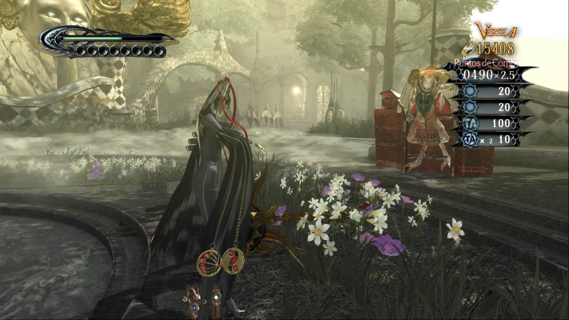 Ataque tortura de Bayonetta