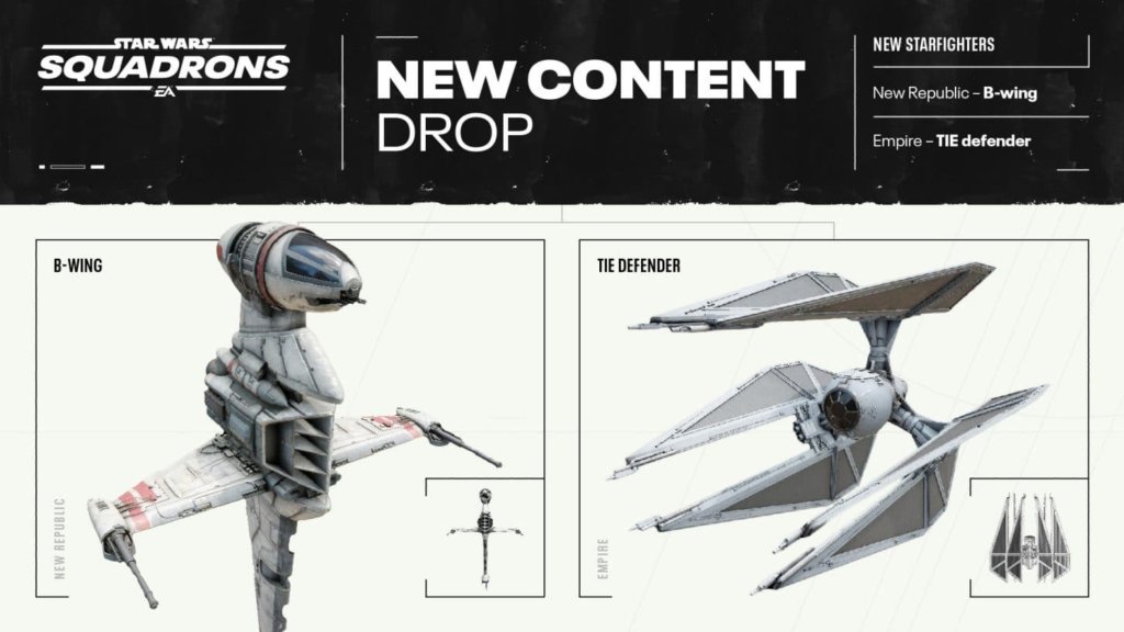 Nuevos cazas de Star Wars: Squadrons