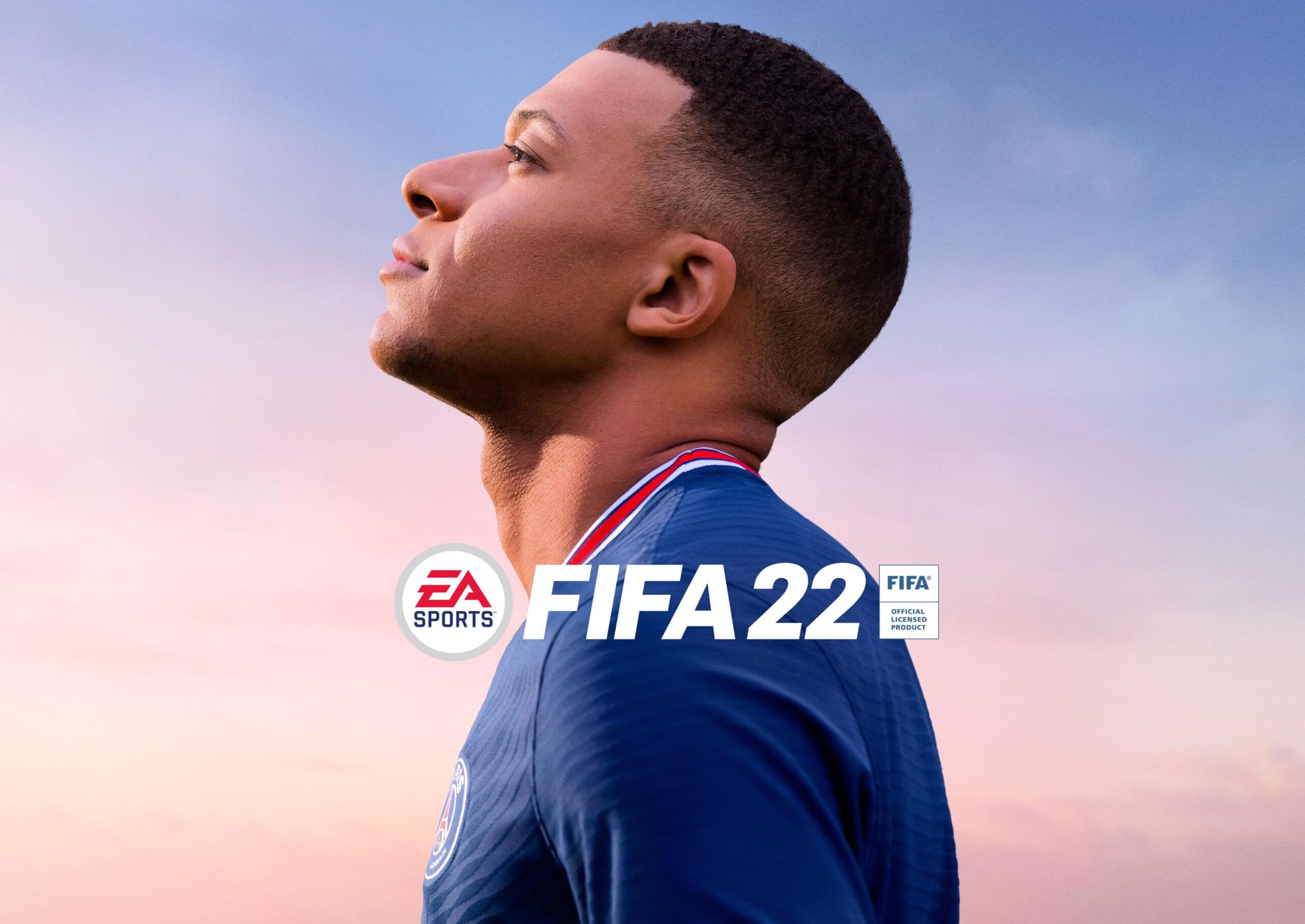 Kylian Mbappé es la estrella de la portada de FIFA 22