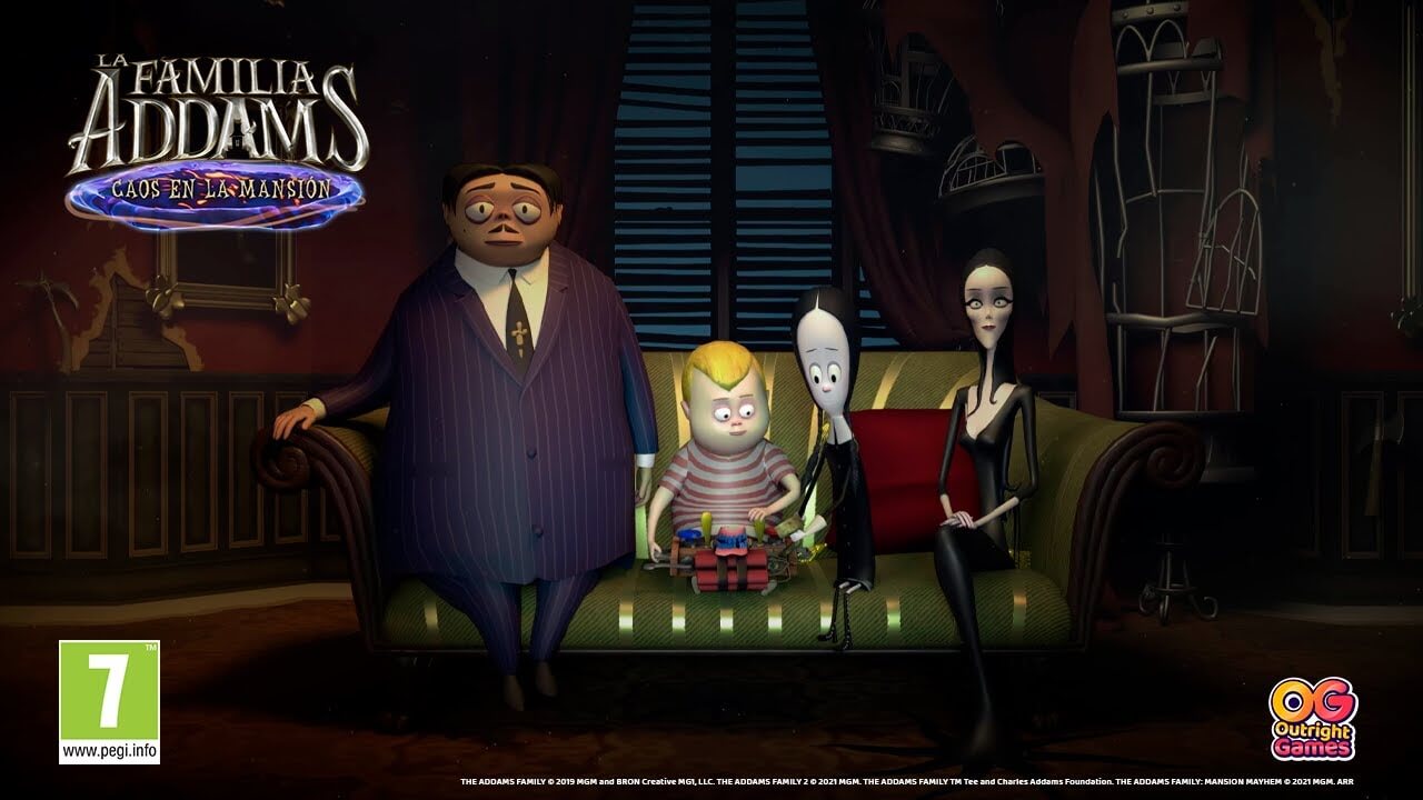 La Familia Addams: Caos en la Mansión muestra sus aterradores mundos en un tráiler