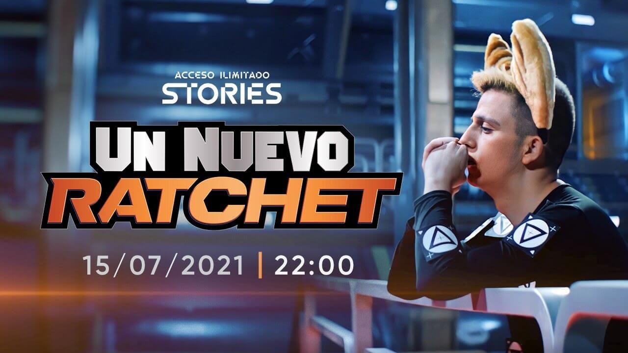 El cortometraje «Un Nuevo Ratchet» se estrenará este 15 de julio en Twitch