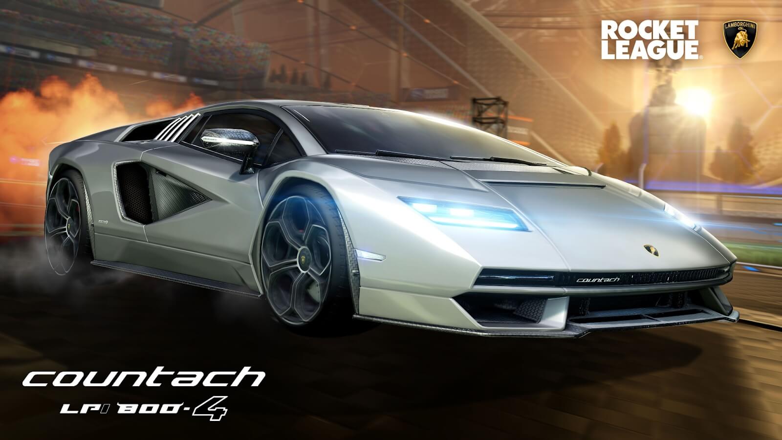 Rocket League anuncia la llegada del Lamborghini Countach al juego