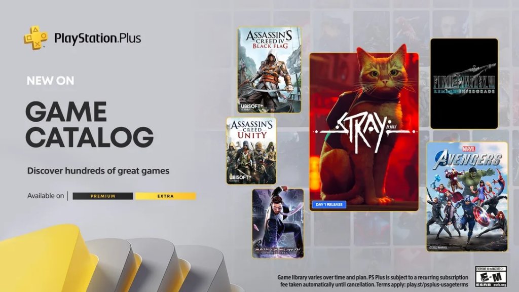 PS Plus Extra desvela sus adiciones de julio