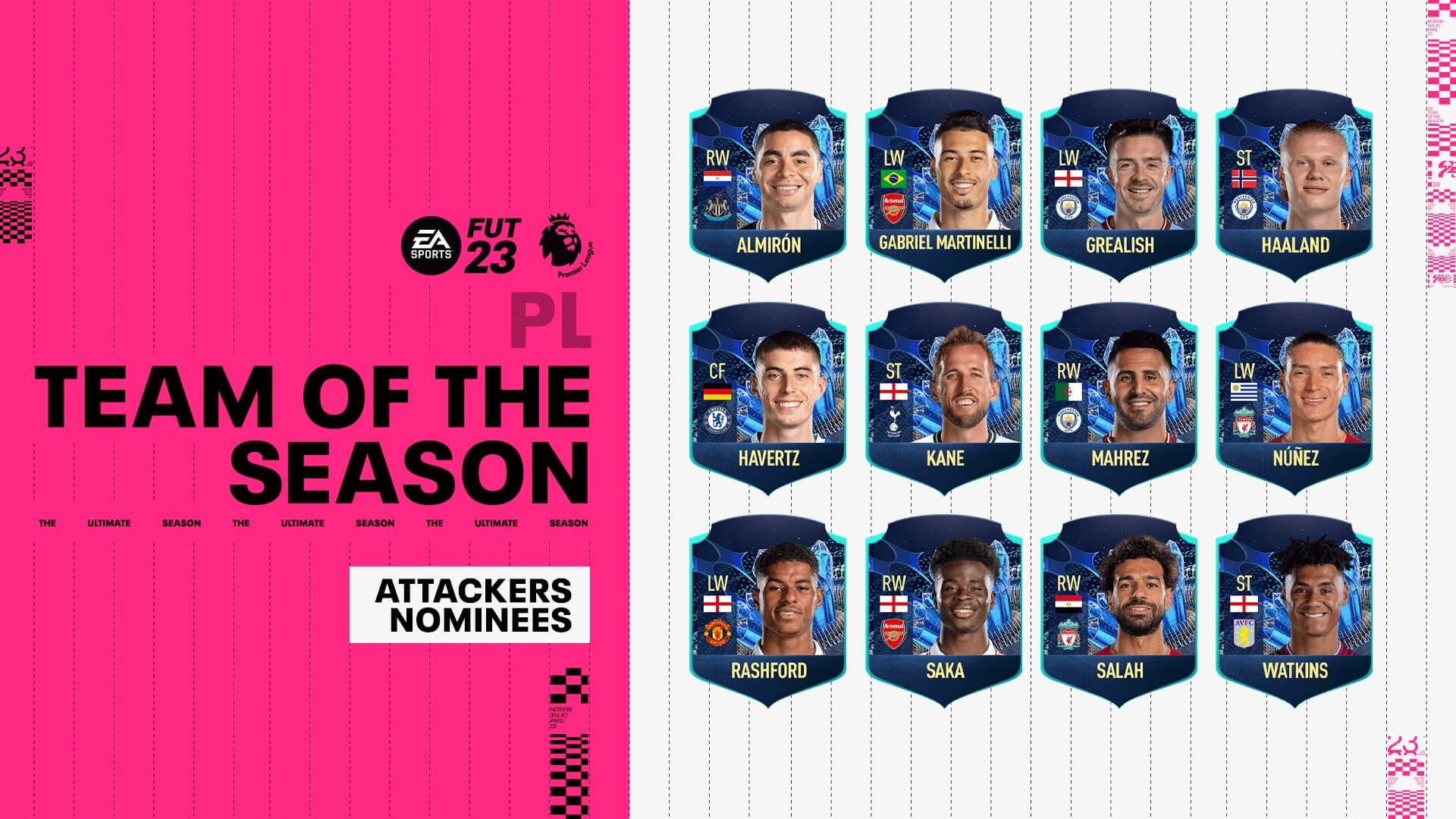 FIFA 23 | Ya puedes votar por el Team of the Season de la Premier League